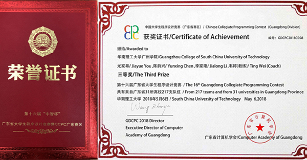 华南理工大学毕业证外壳